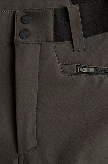 Брюки мужские Peak Performance Light Softshell V Black Olive - Фото 4 большая