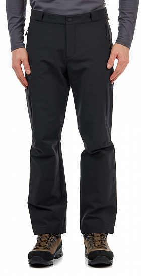 Брюки мужские Jack Wolfskin Activate Thermic Long Black - Фото 2 большая