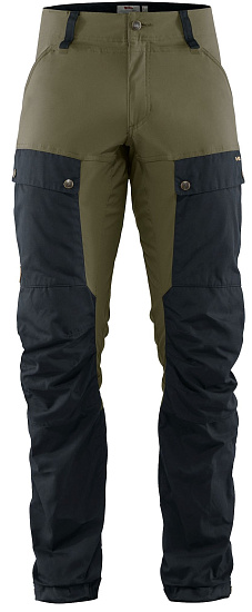 Брюки мужские Fjallraven Keb Dark Navy-Light Olive - Фото 1 большая