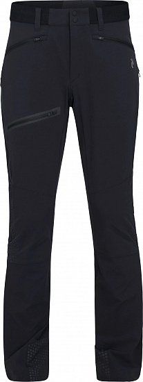 Брюки мужские Peak Performance Light Softshell V Black - Фото 1 большая