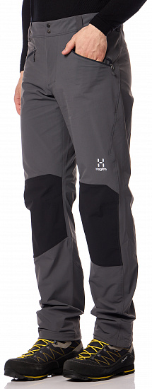 Брюки мужские Haglofs Moran Long Magnetite/True Black - Фото 3 большая