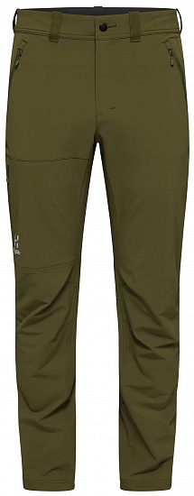 Брюки мужские Haglofs Moran Softshell Slim Olive Green - Фото 1 большая