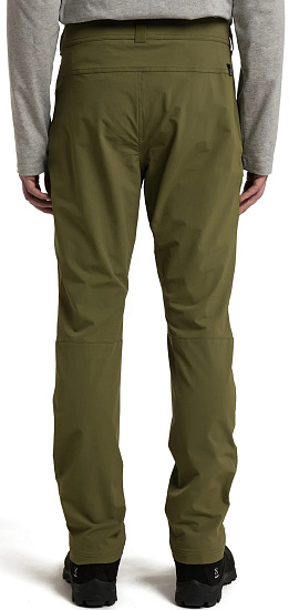 Брюки мужские Haglofs Moran Softshell Slim Olive Green - Фото 4 большая