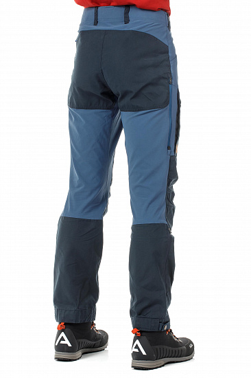 Брюки мужские Fjallraven Keb Dark Navy-Uncle Blue - Фото 6 большая