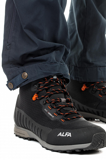 Брюки мужские Fjallraven Keb Dark Navy-Uncle Blue - Фото 10 большая