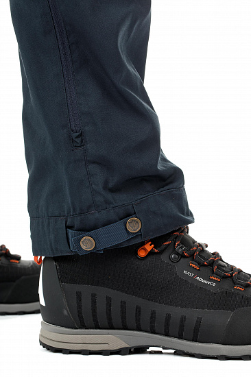 Брюки мужские Fjallraven Keb Dark Navy-Uncle Blue - Фото 11 большая