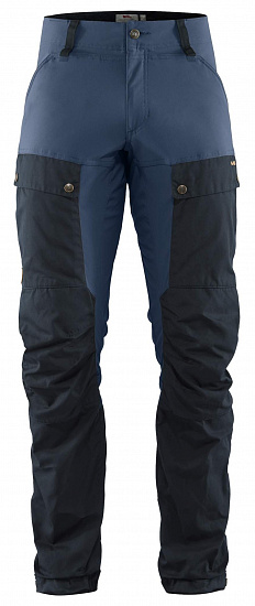 Брюки мужские Fjallraven Keb Dark Navy-Uncle Blue - Фото 1 большая