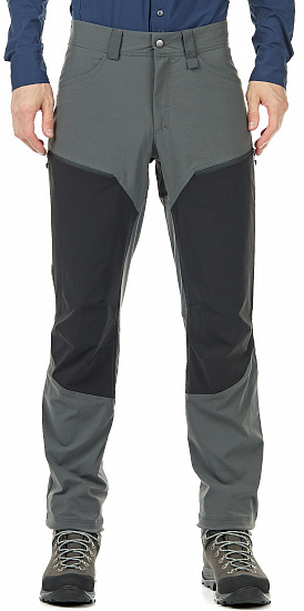 Брюки мужские Haglofs Mid Flex Magnetite/True Black - Фото 1 большая