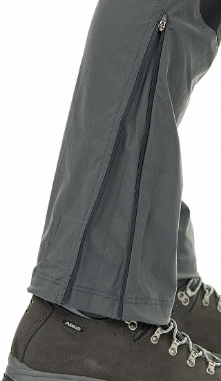 Брюки мужские Haglofs Mid Flex Magnetite/True Black - Фото 7 большая