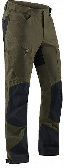 Брюки мужские Haglofs Rugged Mountain Deep Woods/True Black - Фото 4 большая