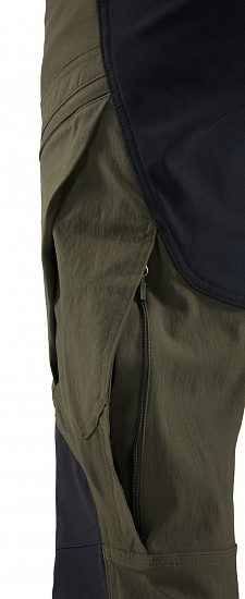 Брюки мужские Haglofs Rugged Mountain Deep Woods/True Black Short - Фото 5 большая