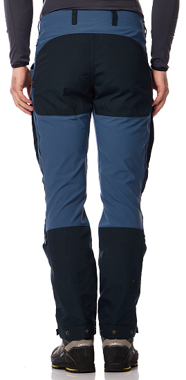 Брюки мужские Fjallraven Keb Dark Navy/Uncle Blue - Фото 3 большая
