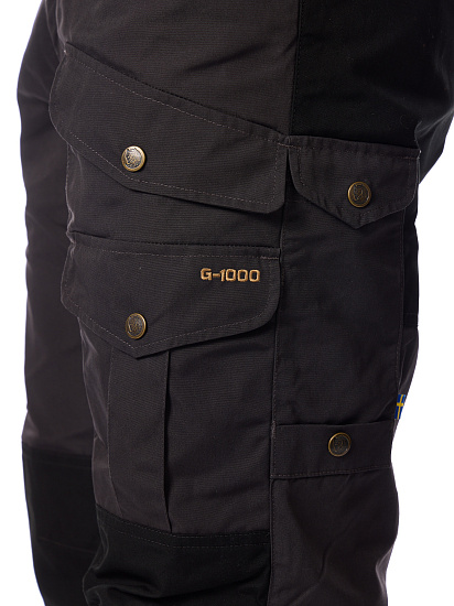 Брюки мужские Fjallraven Vidda Pro Dark Grey/Black - Фото 7 большая