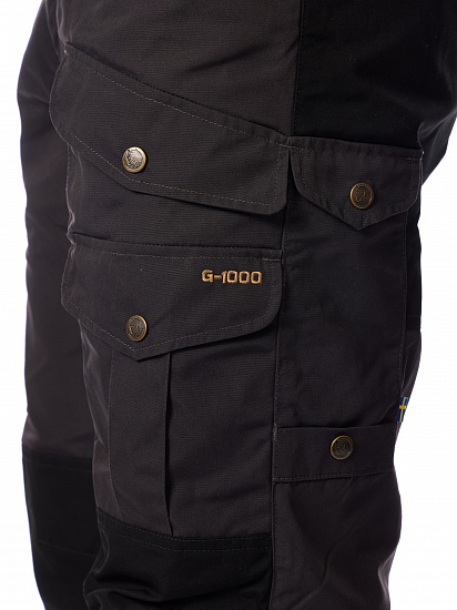 Брюки мужские Fjallraven Vidda Pro Short Dark Grey/Black - Фото 7 большая