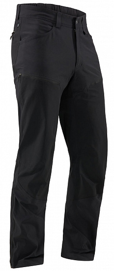 Брюки мужские Haglofs Mid Flex True Black Solid - Фото 3 большая