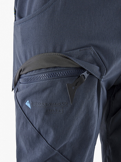 Брюки мужские Klattermusen Gere 2.0 Short Storm Blue - Фото 7 большая