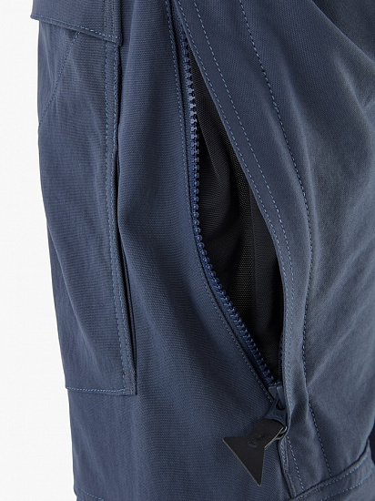 Брюки мужские Klattermusen Gere 2.0 Short Storm Blue - Фото 8 большая