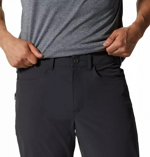 Брюки мужские Mountain Hardwear Yumalino Dark Grey - Фото 4 большая