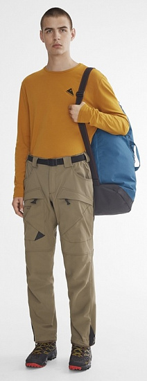 Брюки мужские Klattermusen Gere 2.0 Dark Khaki - Фото 8 большая