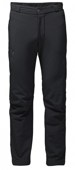 Брюки мужские Jack Wolfskin Activate Thermic Black - Фото 1 большая