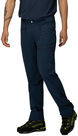 Брюки мужские Norrona Femund Flex1 Lightweight Indigo Night - Фото 4 большая