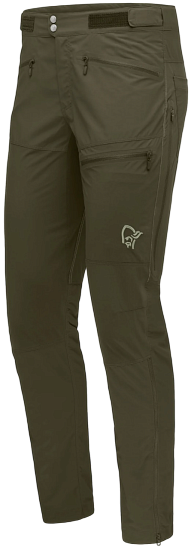 Брюки мужские Norrona Femund Flex1 Lightweight Olive Night - Фото 2 большая