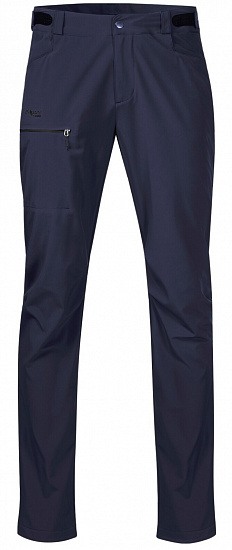 Брюки мужские Bergans Slingsby LT Softshell Dk Navy/Black - Фото 1 большая