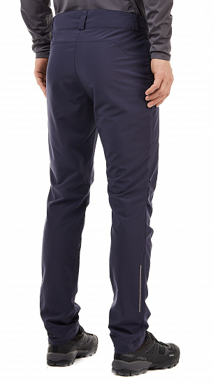 Брюки мужские Bergans Slingsby LT Softshell Dk Navy/Black - Фото 5 большая
