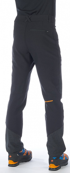 Брюки мужские Mammut Eisfeld Advanced SO Black - Фото 3 большая