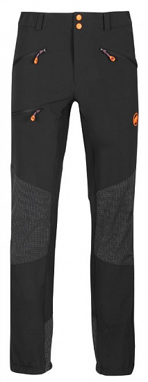 Брюки мужские Mammut Eisfeld Advanced SO Black - Фото 2 большая