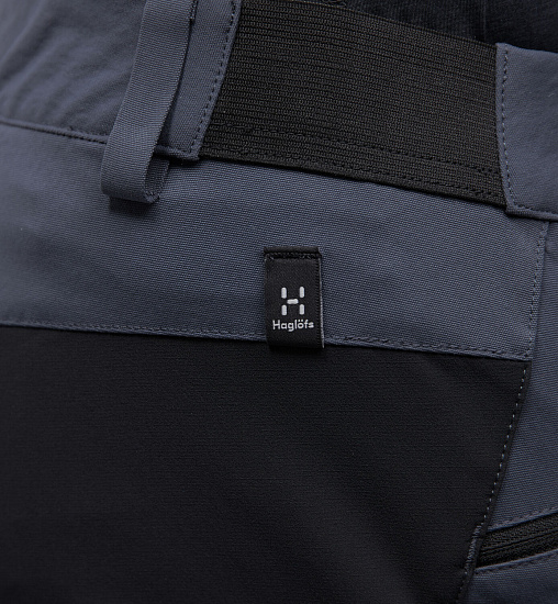 Брюки мужские Haglofs Rugged Flex Dense Blue/True Black - Фото 6 большая