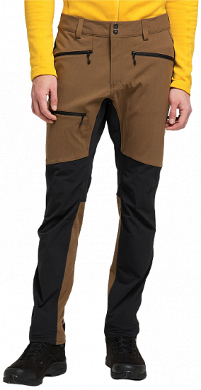 Брюки мужские Haglofs Rugged Flex Teak Brown/True Black - Фото 3 большая