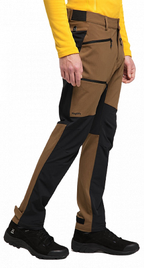 Брюки мужские Haglofs Rugged Flex Teak Brown/True Black - Фото 5 большая