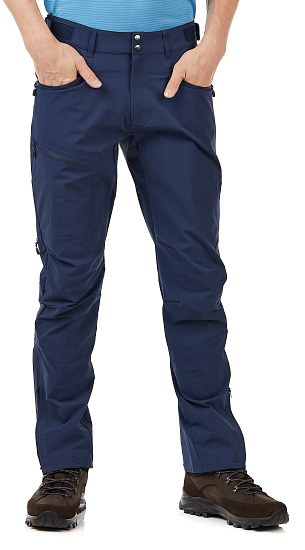 Брюки мужские Norrona Falketind Flex1 Indigo Night - Фото 8 большая