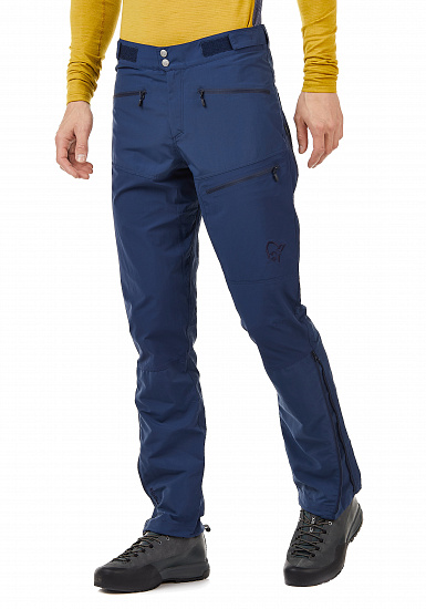 Брюки мужские Norrona Bitihorn Lightweight Indigo Night/Indigo Night - Фото 2 большая