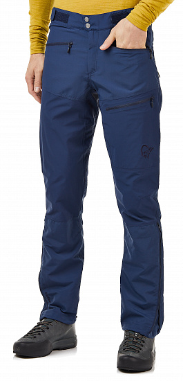 Брюки мужские Norrona Bitihorn Lightweight Indigo Night/Indigo Night - Фото 4 большая