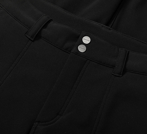 Брюки мужские Mammut Runbold Winter SO Long Black - Фото 5 большая