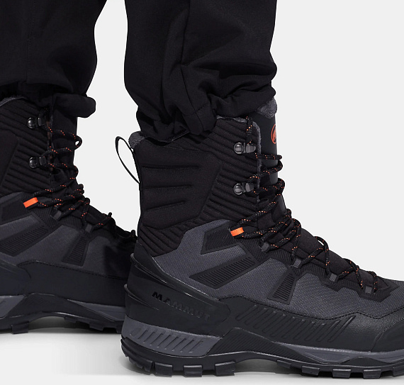 Брюки мужские Mammut Runbold Winter SO Long Black - Фото 7 большая