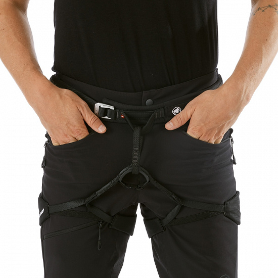 Брюки мужские Mammut Tatramar SO Black - Фото 6 большая