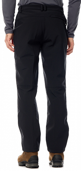 Брюки мужские Kailas Windproof Softshell Black - Фото 3 большая