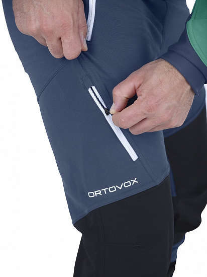 Брюки мужские Ortovox Col Becchei Night Blue - Фото 4 большая