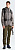 Брюки мужские The North Face Exploration Reg Tapered Convertible New Taupe Green - Фото 9 малая