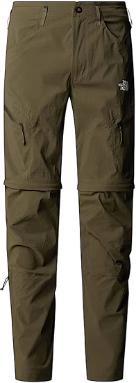Брюки мужские The North Face Exploration Reg Tapered Convertible New Taupe Green - Фото 1 большая
