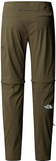 Брюки мужские The North Face Exploration Reg Tapered Convertible New Taupe Green - Фото 2 большая