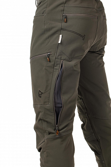 Брюки мужские Norrona Svalbard Flex1 Slate Grey - Фото 2 большая