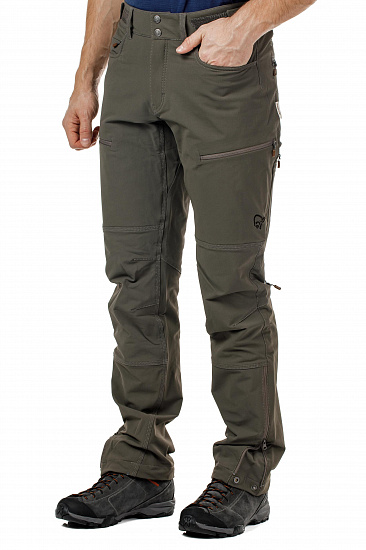 Брюки мужские Norrona Svalbard Flex1 Slate Grey - Фото 6 большая