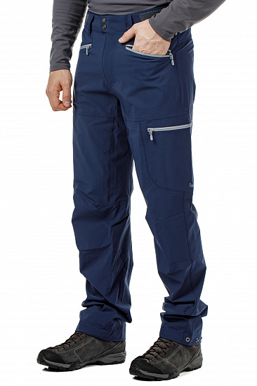 Брюки мужские Norrona Falketind Flex1 Indigo Night/Concrete - Фото 6 большая