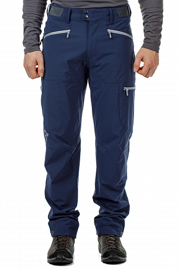 Брюки мужские Norrona Falketind Flex1 Indigo Night/Concrete - Фото 7 большая