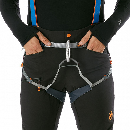 Брюки мужские Mammut Eisfeld Guide SO Black - Фото 3 большая