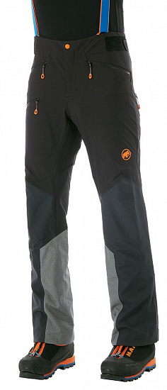 Брюки мужские Mammut Eisfeld Guide SO Black - Фото 6 большая